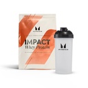 Myprotein Impact Whey Protein Powder 2.2 lb, Chocolate Milkshake, 22g Protein per Serving + Protein Shaker Bottle Bundle