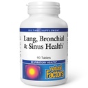 Natuurlijke factoren Long, Bronchial & Sinus Health - Respiratory Health Supplement - Ondersteunt Long & Sinus Health - Ondersteunt gezonde longweefsel & slijm consistentie - 90 tabletten (90 porties)