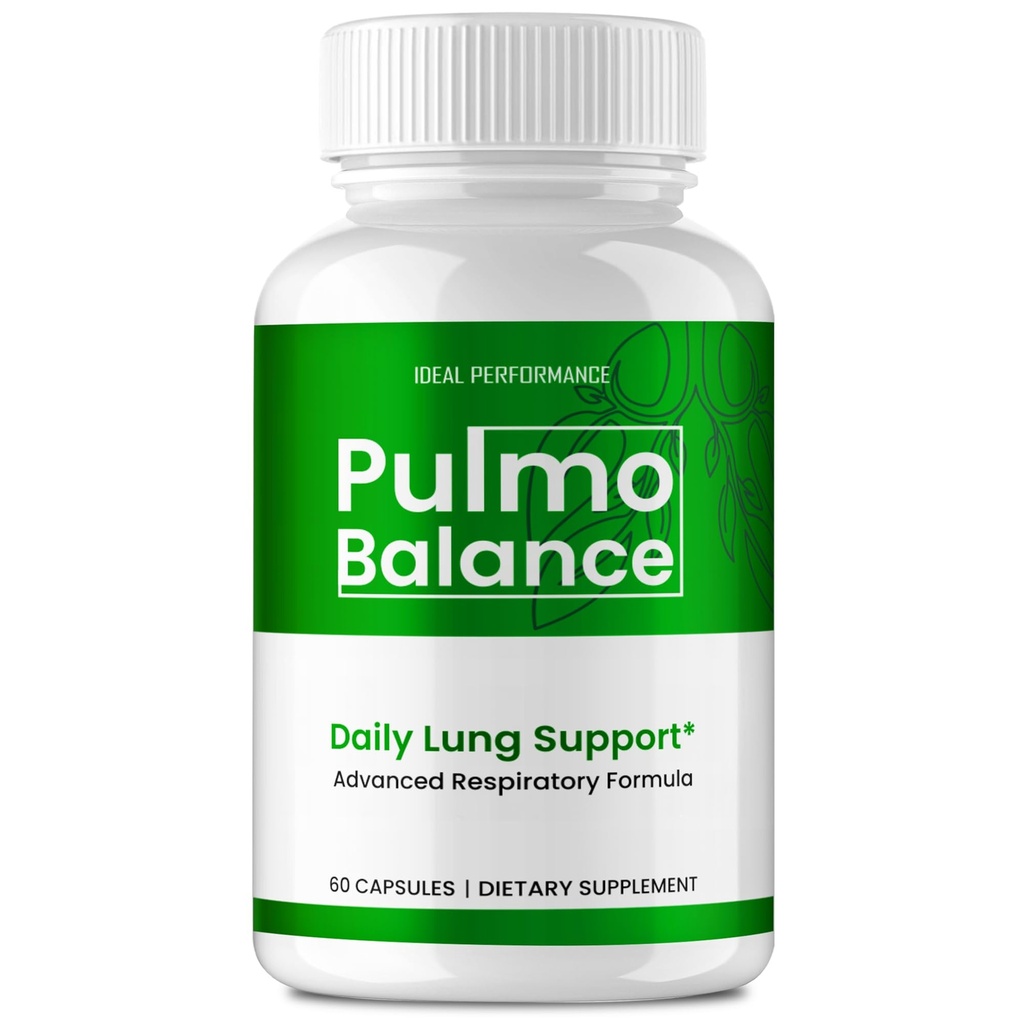 Pulmo Balance Capsules, Official PulmoBalance Supplement Pills - Maximum Strength, All Natural Lung Cleanse & Health Support, Advanced Formula for Healthy Flow, Comfort & Detox Reviews (60 Capsules)