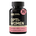 Optimale voeding Opti-Vrouwen Dagelijkse Multivitamine voor vrouwen, Immuun Ondersteuning Supplement met ijzer, 30 dagen levering, 60 telling, (Verpakking mei Vary)