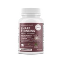 Rawleigh Sharp Thinking: 60 Capsules, Brain Supplement for Focus, Mental Clarity, Memory & Cognitive Improvement with Nootropics, DMAE Bitartrate, Phosphatidylserine, DHA & Vitamins A, D, E, B-Complex