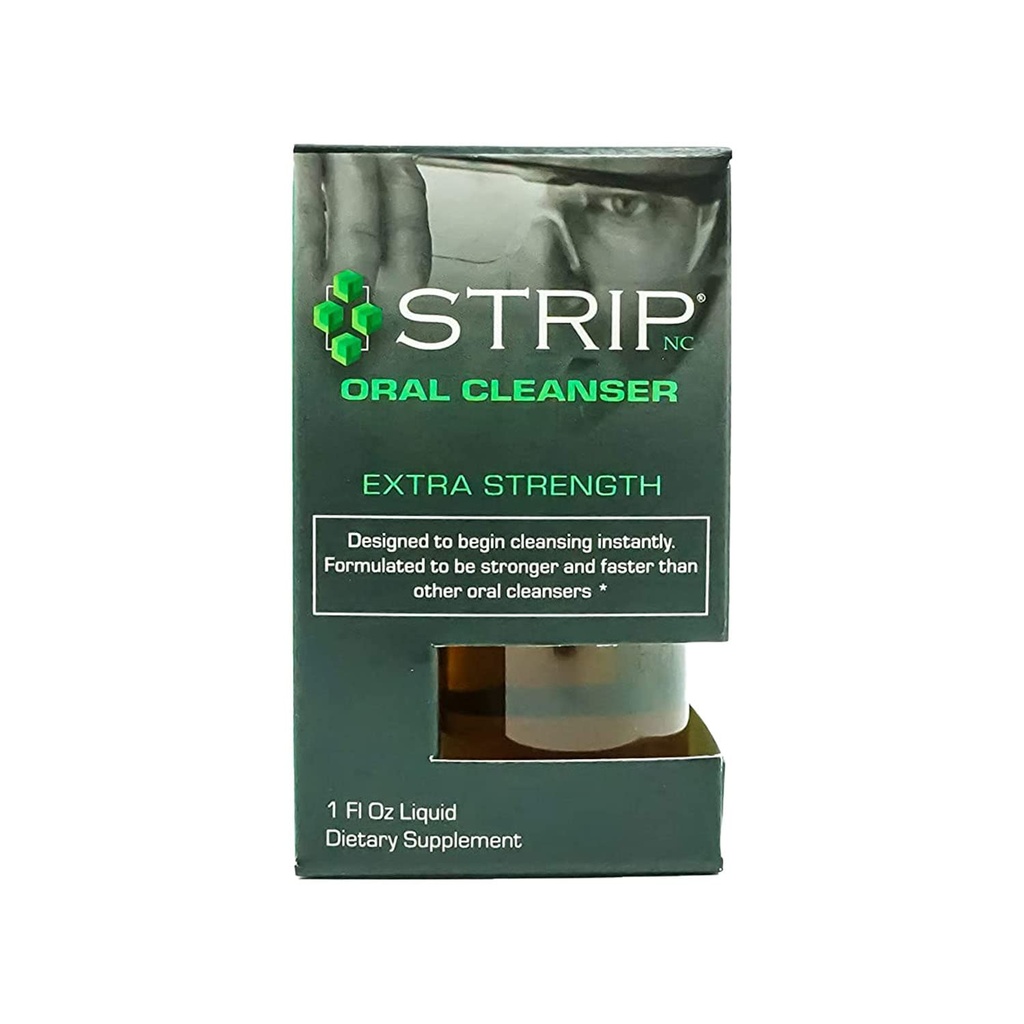 Strip Detox Oral Cleanser Extra Strength Instant Cleansing -Potent Deep System Cleanser - Formulated to Be Stronger & Faster Than Other Oral Cleansers (1 oz)