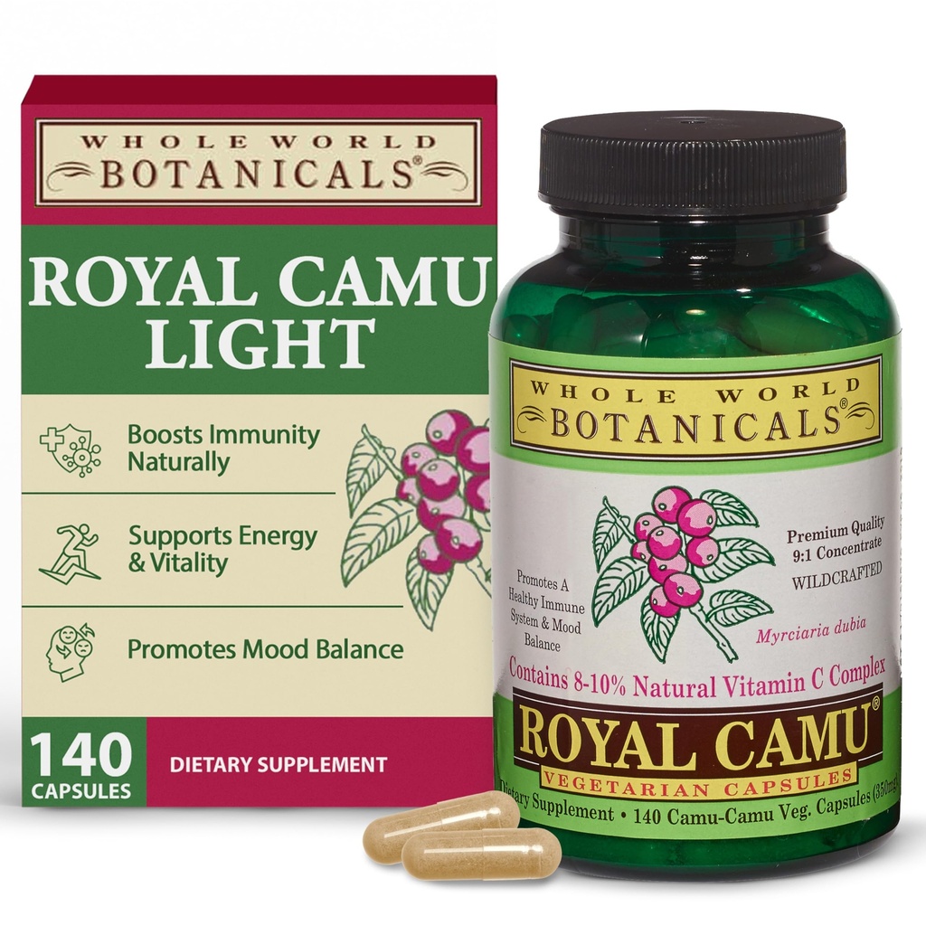 Whole World BOTANICALS Royal Camu, 140 CT