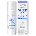 Melatonine slaapspray 2 mg (215 porties) - vloeibare melatoninespray voor slaap, snelwerkende sublinguale formule, ondersteunt gezonde slaap - veganistisch, GGO-vrij, melatoninespray voor volwassenen