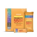 NANOWELL 12 Strains Probiotic 55 Miljard CFU met spijsverteringsenzymen Poeder - Immune Support, Gut Health, Probiotica, Prebiotica & Postbiotica - 60 Sticks, 60 Day Supply