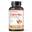 CoQ10 300mg - 120 Capsules - Hoge Absorptie - Non-GMO - Glutenvrij - Co-enzym Q10 - CoQ10 Capsules