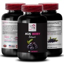 Acai for General Wellness - ACAI Berry Extract - Fruit-Powered Energy, Acai Berry Boost, Daily Wellness Support, Superfruit Wellness, Acai Hydration, Energizing Fruit Blend 1 Bottle 60 Capsules