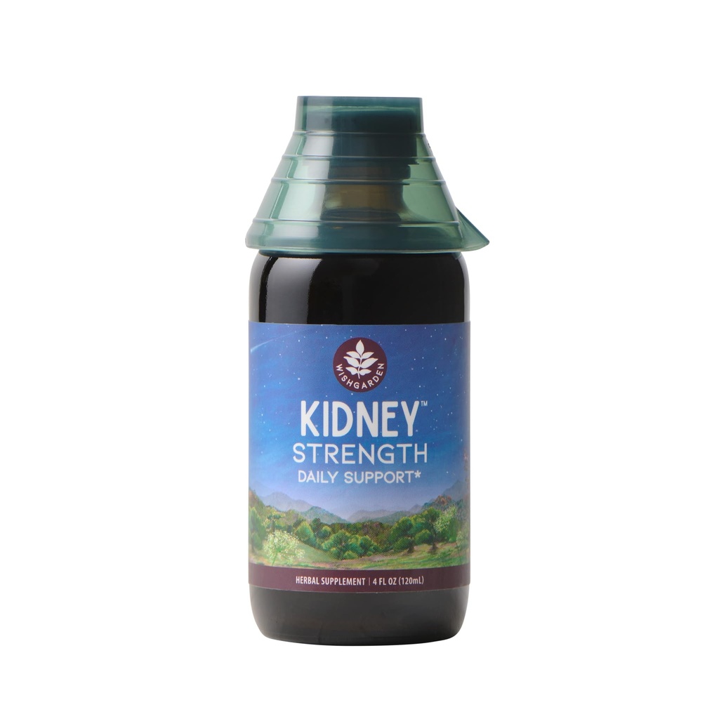 WishGarden Herbs Kidney Strength - Plant-Based Kidney Support Supplement with Buchu Leaf & Cornsilk Supports Kidney Health, Kidney Cleanse, Detox, Promotes Healthy Urinary Tract Health Function, 4oz