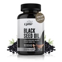 Leaping Lynx Black Seed Oil 1000mg – Cold-Pressed Nigella Sativa Softgels for Immune, Heart, Joint & Skin Health | 120 Softgels (60-Day Supply) | Non-GMO, Cold Pressed Black Cumin Seed Oil