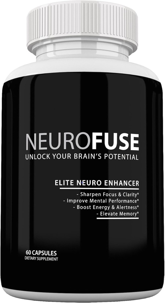 Krachtige Focus & Geheugen Nootrope Pill - Formule helpt ondersteuning geheugen, cognitieve functie, scherpte en helderheid te verminderen