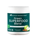 Mountain Meadow Herbs Green Superfood Blend – Spirulina, Chlorella, Mushrooms, Probiotics, Digestive Enzymes, Antioxidants – Organic Greens Powder for Energy & Gut Health – 30 Servings