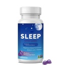 Sleep Gummies with Magnesium, Melatonin & L-Theanine | Sleep Support Supplement for Relaxation & Restful Nights | Helps Wind Down Before Bed, Wake Refreshed | Blueberry Pomegranate Flavor, 120 Count
