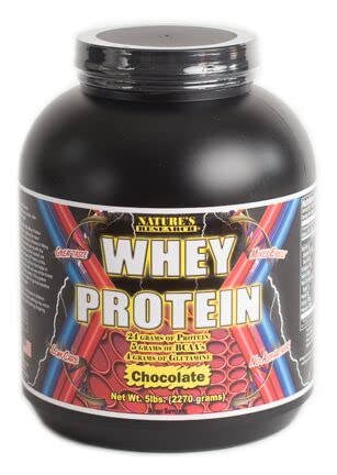 Natures Reasearch Vanilla Protein 1000% Whey Powder 5 lbs 75 sevings