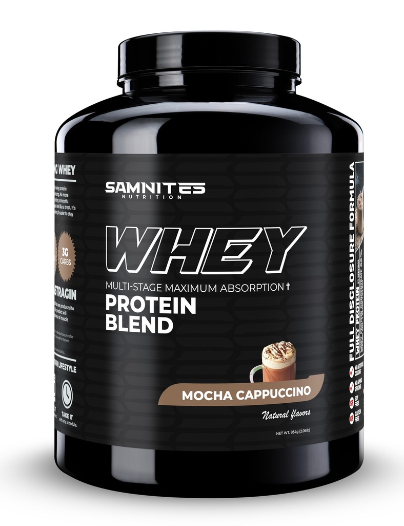 Whey Protein Blend, Mocha Cappuccino Whey: Full-Disclosure, Ultra-Delicious, Premium Protein