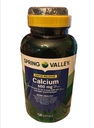 Spring Valley Calcium 600 mg with Vitamin D3 12.5 MCG, 120 Softgels, Bone Health Support, Rapid-Release, Gluten-Free