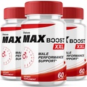 (3 Pack) Max Boost XXL Capsules, Max Boost Pills - Max Booster XL Maximum Strength Advanced Formula Performance Blend Health Wellness, Max BoostXXL MaxBoostXXL Premium Ingredients (180 Ct)