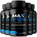 Max Extend Supplement Capsules, Advanced MaxExtend Natural Pills, Maximum Strength, All Natural Performance, Stamina & Energy Support, MaxExtend Overall Health & Wellness Support Reviews (5 Pack)