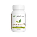 BIOptimizers Cognibiotica Probiotic Brain Supplement - Helpt ondersteuning Mood, Better Focus, Geheugen, Geestelijke Helderheid - 30 Capsules
