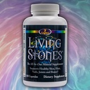 Living Stones, Complete Mineral Supplement with Zinc, Calcium, Magnesium, Selenium, Trace Minerals, No Added Iron, with MSM (Organic Sulfur) and Shilajit, Premium Absorption (30-Day Supply - 180 Caps)