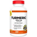 Signature Turmeric Root Extract, 1000 mg | Supports a Healthy Inflammation Response | Provides Antioxidant Benefits - 320 Capsules