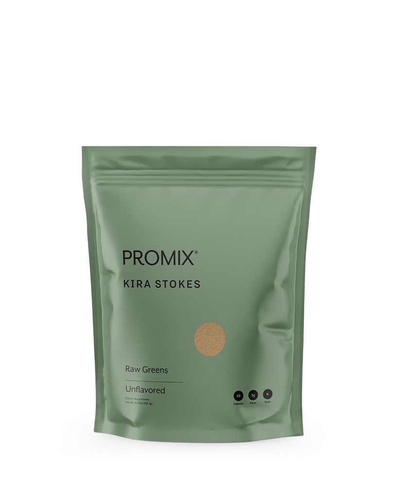 ProMix Nutrition Raw Greens Superfood Blend - Sprouted Alfalfa, Tarwegras, Ashwagandha, & Rhodiola - 30 porties