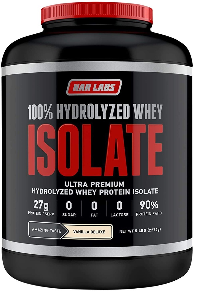 Hydrolyzed Whey Protein Isolate 5 lbs (Vanilla Deluxe)