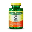 KP+ Vitamin C 500 mg with Rose Hips | Immune & Antioxidant Support | 250 Tablets | Supports Collagen, Skin & Bone Health | Dietary Supplement | Non-GMO | Gluten Free | Pack of 1