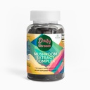 Daily Shroom| Boho Eco Boutique| Mushroom Complex Gummies – 10 Mushroom Blend for Brain Health, Focus, and Energy Support – Lion's Mane, Reishi, Cordyceps & More – Vegan, Natural Cognitive Boost