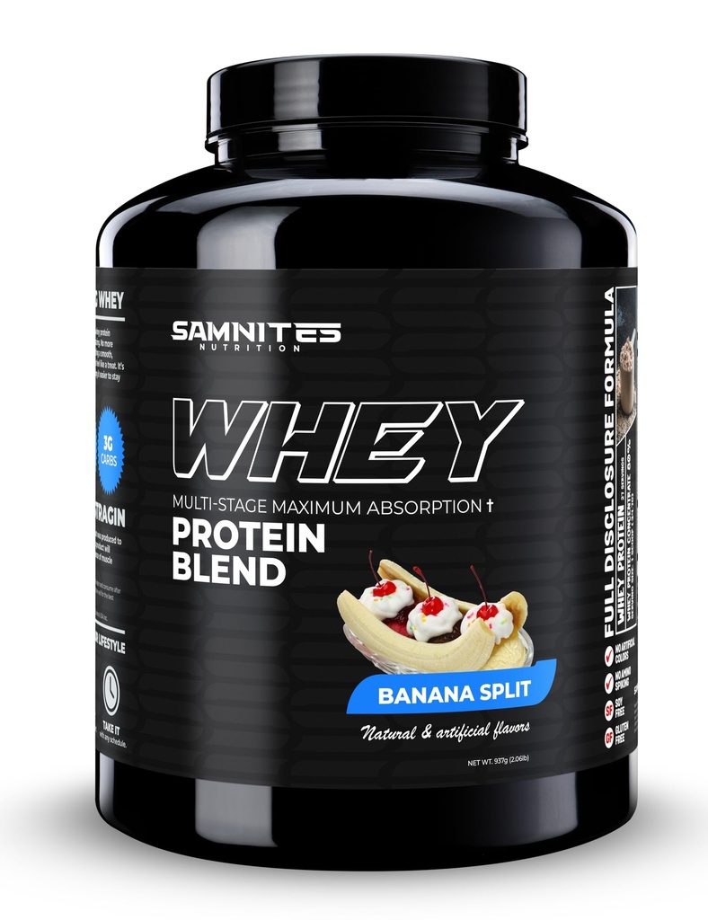 Whey Protein Blend, Banana Split Whey: Full-Disclosure, Ultra-Delicious, Premium Protein