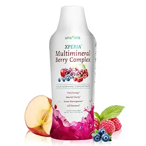 Xperia Concentrate, Liquid, Herbal Multimineral, Multivitamine voor vrouwen en mannen, Ashwagandha, Natural Energy Boost, Agave Siroop & Stevia, 30 Fl oz. (30-Dag Supply)