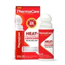 ThermaCare Heat + Max Strength 4% Lidocaine Roll-On - Dual Action Pain Relief for Back, Neck, Muscle, & Joint Pain - Warming Topical Analgesic, No-Mess Roll-On for Daily Pain Relief & Comfort