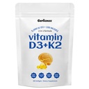 Vitamin D3 10000 iu Plus K2 (MK-7) 200 mcg,300 Softgel,Virgin Coconut Oil Softgels| 2 in 1 Vitamins D & K Complex,Supports Calcium Absorption, Bone, Immune,Heart Health