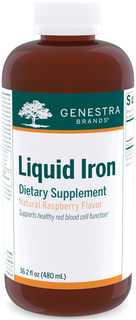 Genestra Merken Liquid Iron Cultureel Mineral Supplement 
