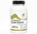 Coral Calcium 1000mg Full Spectrum ~ 100 Capsules - No Additives ~ Naturetition Supplements