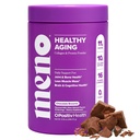 MENO Healthy Aging Collagen & Protein Powder – Support Joint & Bone Health, Lean Muscle Mass, Cognition, Skin & Hair Health – Whey Protein & Collagen – Chocolate Brownie Flavor - 15 Servings