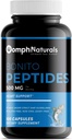 Bonito Peptides, 500mg Bonito Fish Extract, 100 Capsules 100 Day Supply, Non-GMO, Glutenvrij, Supplement voor de gezondheid van het hart