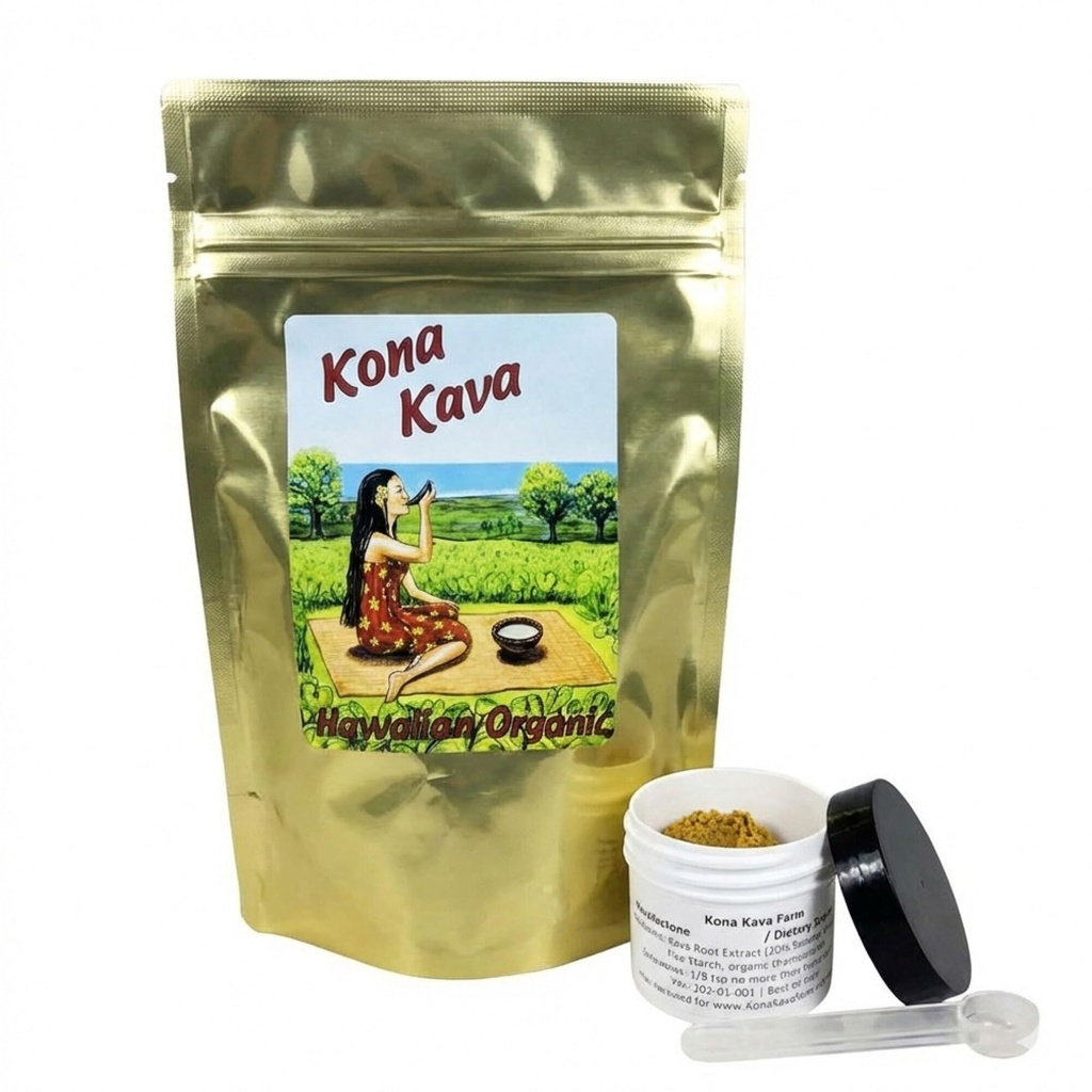 Full Spectrum 55% Kavalactone Paste (1 oz) - Maximum Strength Noble Kava Root - Supercritical CO2 Cold Extraction - Ultra-Potent, Vegan & Travel-Friendly - Non-GMO & Easy to Mix