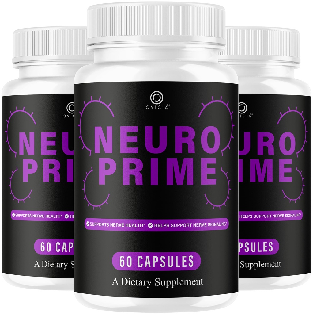 (3 Pack) Neuro Prime - Neuro Prime Advanced Formula Capsules, NeuroPrime Pills All Natural Ingredients Daily Premium Support Vitamins for Overall Health & Wellness Reviews, 180 Capsules for 3 Months