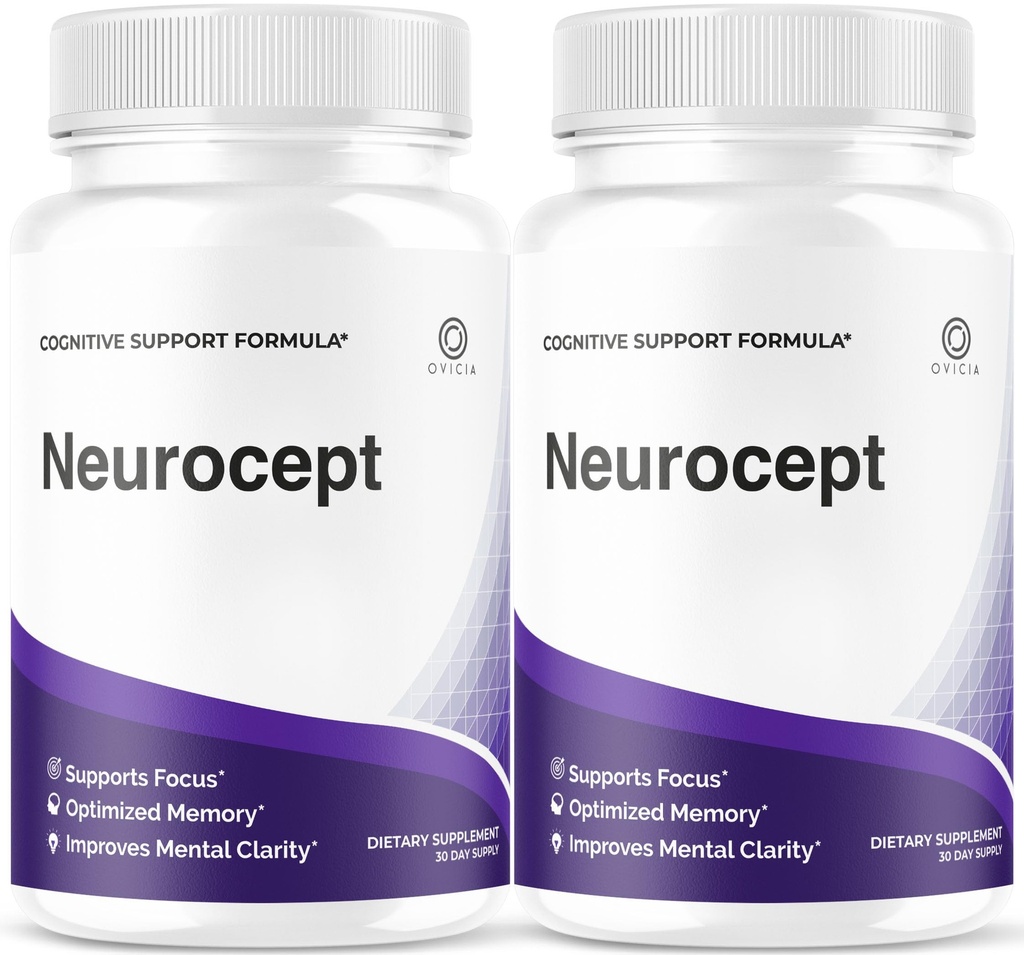 (2 Pack) Neurocept - Neurocept Capsules Memory Advanced Formula Brain Support Premium Pills Maximum Strength All Natural Daily Vitamins for Health and Wellness Reviews, 120 Capsules for 2 Months