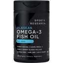 Sportonderzoek Visolie Mini-Softgels - Eenvoudig doorslikken Omega-3 Vetzuren van Wild Caught Alaska Pollock - 625mg, 120 Softgels