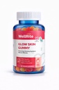 Glow Skin Gummy Vitaminen, 60 Tellen, Apple Gearomatiseerd, Veganistisch, Gelatine Vrij, Glutenvrij, Nootvrij, Gloeiende & Hydrated Skin, Verminderd Eczeem, Verminderde rimpels