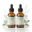 Lymphatic Drainage Drops -2 Pack Organic Lymphatic Drainage Supplement, Reduces Swelling, Boosts Immunity Vitality,Enhance Clarity, Portable Dropper Design, 2 Fl Oz