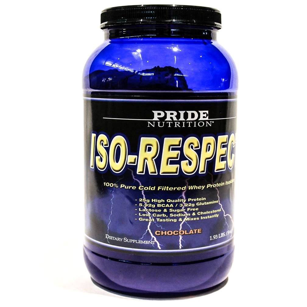Whey Protein Isolate Shake- Iso-Respect Protein Chocolate 30 Servings– Best Whey Protein Powder for Women & Men – No Lactose - Mixes with a Spoon