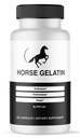 Horse Gelatin Official Advanced Formula Gotas Daily Support Supplement - All Natural for Overall Health & Wellness, 60 Capsules, 1 Month Supply