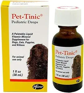 Pet-Tinic pediatrische druppels voor honden, katten, puppies en kittens, 1 oz. (30 ml) door onbekend