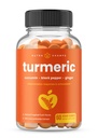 NutraChamps Kurkuma Gummies voor volwassenen en kinderen met gember en zwarte peper Extract, 95% Curcuminoïden, Vegan Natural Curcumin Joint Support Supplement, Tumeric Gummy Supplementen