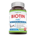 Pure Naturals Biotin Dietary Supplement - 10, 000 mcg - 200 Capsules - Supports Healthy Hair, Skin & Nails - Promotes Cell Rejuvenation and Energy Production. *