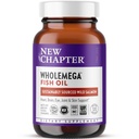 Nieuw hoofdstuk Wholemega Fish Oil Supplement - 2000mg per Serving, klinisch bewezen Wild Alaska Salmon Oil met Omega-3 + Vitamine D3 + Astaxanthine, 120 Softgels