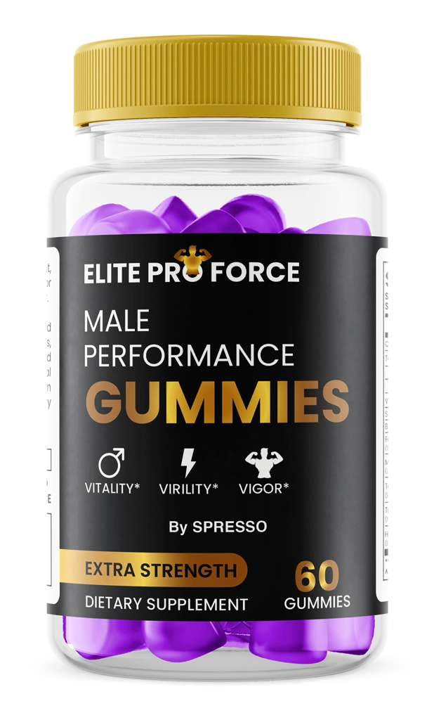 (1 Pack) Elite Pro Force Gummies - Official ElitePro Force Supplement Gummys with Premium Ingredients, Advanced Formula Support for Overall Health & Wellness Reviews (60 Gummies)