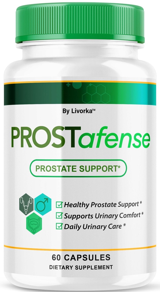 Prostafense Health Supplements for Men Capsules - Official Prostafense Pills All Natural Support, Prostafence Maximum Strength Premium Formula for Daily Wellness, 60 Capsules for 1 Month